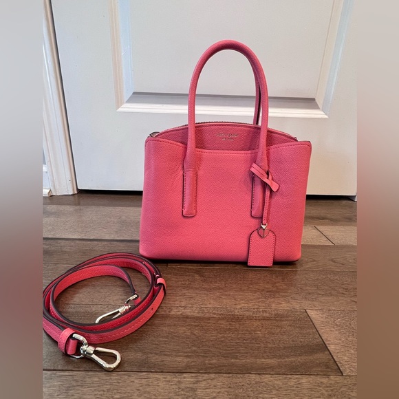 Kate Spade Medium Margaux Leather Satchel - Picture 1 of 10